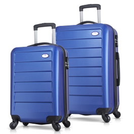 Zoozie Bags Juego de maletas de 2 piezas Azul